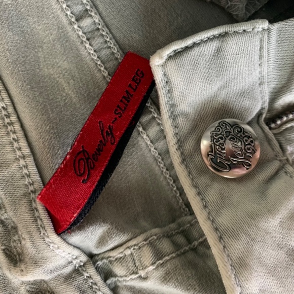 Guess light gray jeans 28 slim‎ ankle - Picture 10 of 15